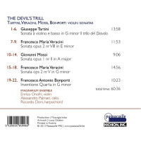 Giuseppe Tartini (1692-1770): Enrico Onofri - The Devils Trill -   - (CD / E)