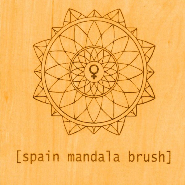 Spain: Mandala Brush (180g)