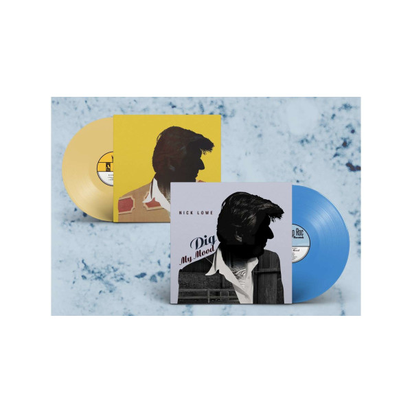 Nick Lowe: Dig My Mood (25th Anniversary) (remastered) (Limited Edition) (Blue & Yellow Vinyl) -   - (LP / D)