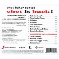 Chet Baker (1929-1988): Chet Is Back! + 4 -   - (CD / C)