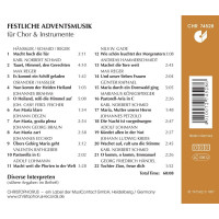 Festliche Adventsmusik für Chor & Instrumente -   - (CD / F)