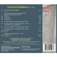 Krzysztof Penderecki (1933-2020): Streichquartette Nr.1-4 -   - (CD / S)