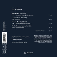 Magdalena Kozena - Folk Songs -   - (CD / M)