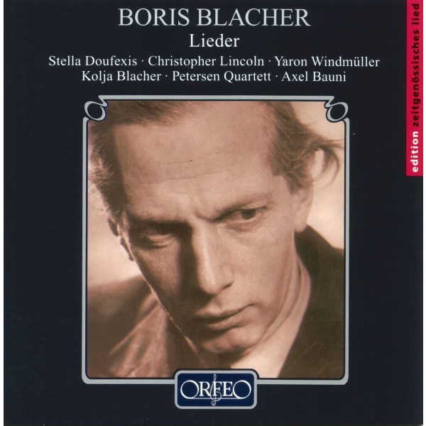 Boris Blacher (1903-1975): Lieder -   - (CD / L)