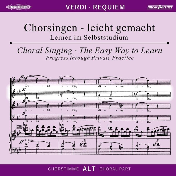 Giuseppe Verdi (1813-1901): Chorsingen leicht gemacht - Giuseppe Verdi: Requiem (Alt) -   - (CD / C)