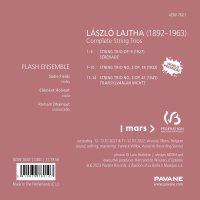 Laszlo Lajtha (1892-1963): Sämtliche Streichtrios -   - (CD / S)