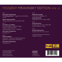 Peter Iljitsch Tschaikowsky (1840-1893): Yevgeni Mravinsky Edition Vol.3 -   - (CD / Y)