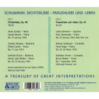 Robert Schumann (1810-1856): Dichterliebe op.48 (in 3 historischen Aufnahmen) -   - (CD / D)