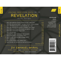 Zvi Emanuel-Marial - Revelation (Bach Alto Arias)