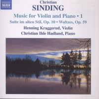 Christian Sinding (1856-1941): Werke für Violine...