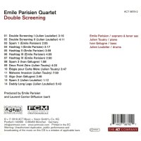 Emile Parisien: Double Screening -   - (CD / D)