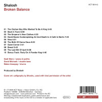 Shalosh: Broken Balance -   - (CD / B)