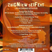 Zbigniew Seifert (1946-1979): Live Recordings 1973 & 1976 -   - (CD / L)