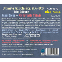 John Coltrane (1926-1967): John Coltrane: Giant Steps / My Favourite Things -   - (CD / J)