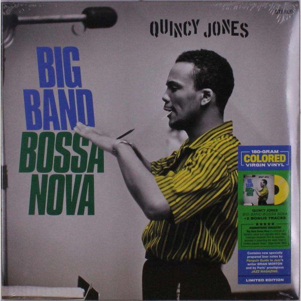 Quincy Jones: Big Band Bossa Nova (180g) (Limited Edition) (Colored Vinyl) (+2 Bonustracks) -   - (LP / B)