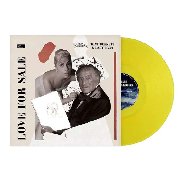 Tony Bennett & Lady Gaga: Love For Sale (Transparent Yellow Vinyl) -   - (LP / L)