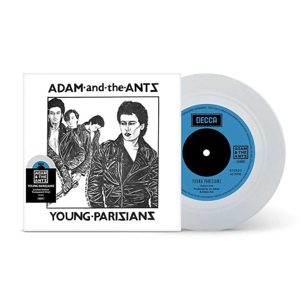 Adam & The Ants: Young Parisians / Lady (Limited Edition) (Translucent Vinyl) -   - (Single 7" / PopRock)