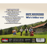 Sepp Neururer: Wie`s früher war- Wir feiern 70 Jahre Oberkrainers -   - (CD / W)