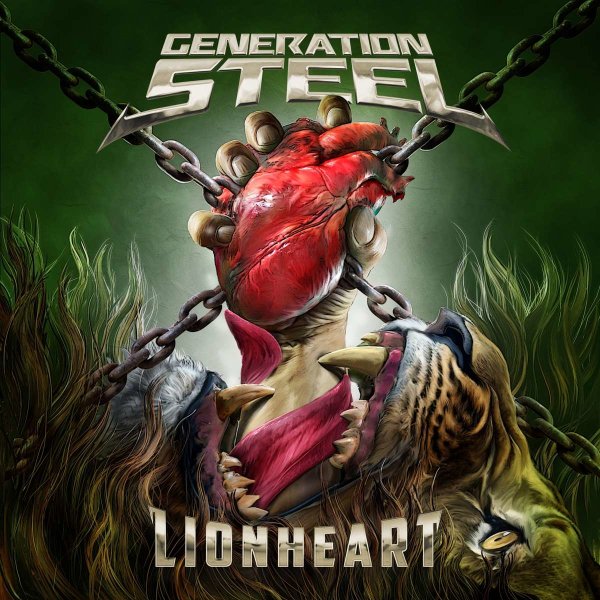 Generation Steel: Lionheart (Red Marbled Vinyl) -   - (LP / L)