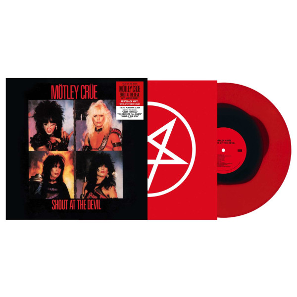 Mötley Crüe: Shout At The Devil (40th Anniversary) (Black In Red Vinyl) -   - (LP / S)