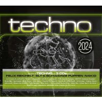 Various Artists: Techno 2024 -   - (CD / T)