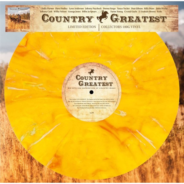 Country & Western: Country Greatest - Big Hits and Superstars of Country Music (180g) (Limited Numbered Edition) (Marbled Vinyl) -   - (LP / C)