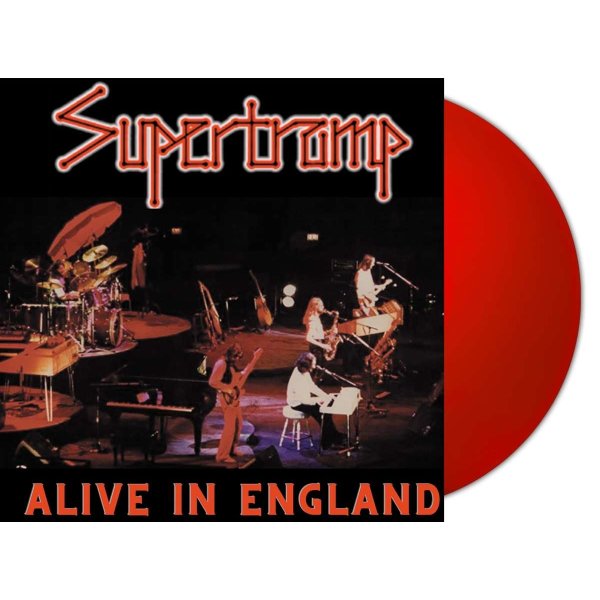 Supertramp: Alive In England (180g) (Red Vinyl) -   - (LP / A)