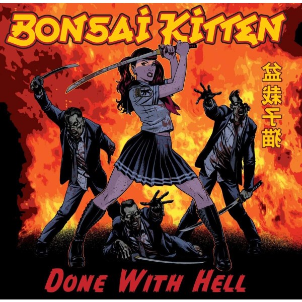 Bonsai Kitten: Done With Hell (180g) (Limited Edition) (Yellow Red Splash Vinyl) -   - (LP / D)