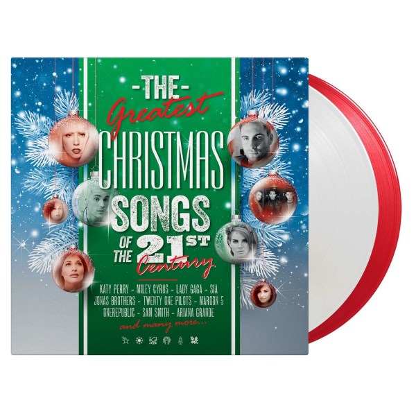 Various Artists: The Greatest Christmas Songs Of The 21st Century (180g) (Limited Edition) (LP1: White Vinyl/LP2: Red Vinyl) -   - (LP / T)