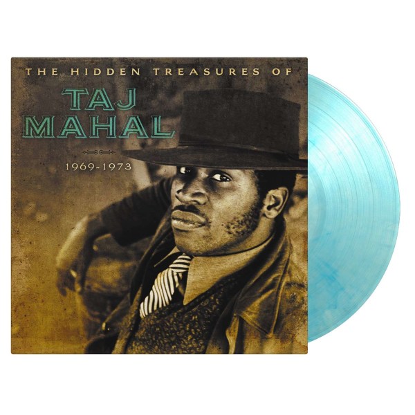 Taj Mahal: The Hidden Treasures Of Taj Mahal 1969-1973 (180g) (Limited Numbered Edition) (Crystal Clear & Blue Marbled Vinyl)