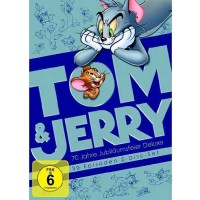 Tom & Jerry (DVD) 70 J. Jubiläumsfeier Min: 210/DD1.0/VB    DELUXE   2DVDs - WARNER HOME 1000157834 - (DVD Video / Zeichentr.)