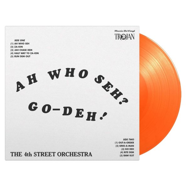 The 4th Street Orchestra: Ah Who Seh? Go-Deh! (180g) (Limited Numbered Edition) (Orange Vinyl) -   - (LP / A)