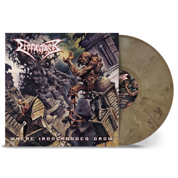 Dismember: Where Ironcrosses Grow (Limited Edition) (Sand Marbled Vinyl) -   - (LP / W)