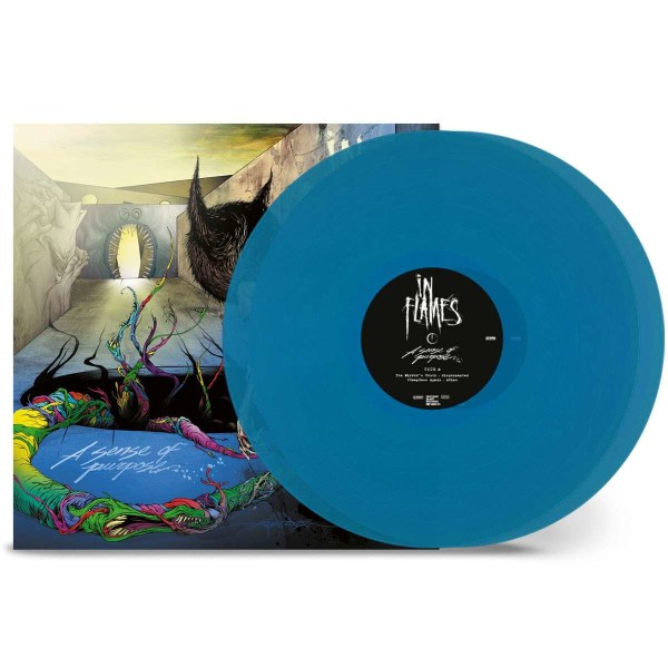 In Flames: A Sense Of Purpose / The Mirrors Truth EP (remastered) (180g) (Limited Edition) (Transparent Ocean Blue Vinyl) -   - (LP / A)