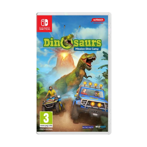 Schleich Dinosaurs mission Dino Camp  SWITCH  mult  multilingual - Wild River  - (Nintendo Switch / Adventure)