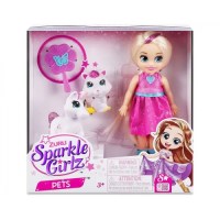 Zuru - Sparkle Girlz Pets Blonde Doll / from Assort -...