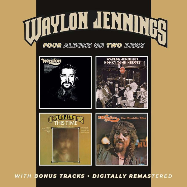 Waylon Jennings: Four Albums On Two Discs -   - (CD / F)