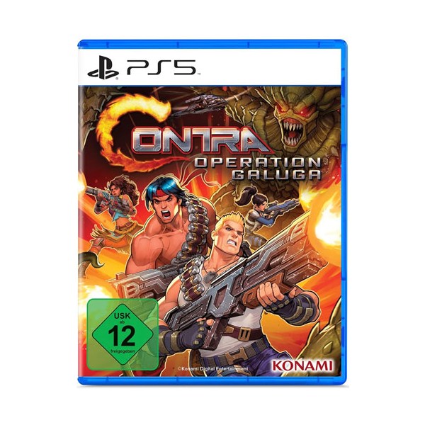 Contra Operation Galuga  PS-5 - Konami  - (SONY® PS5 / JumpN Run)