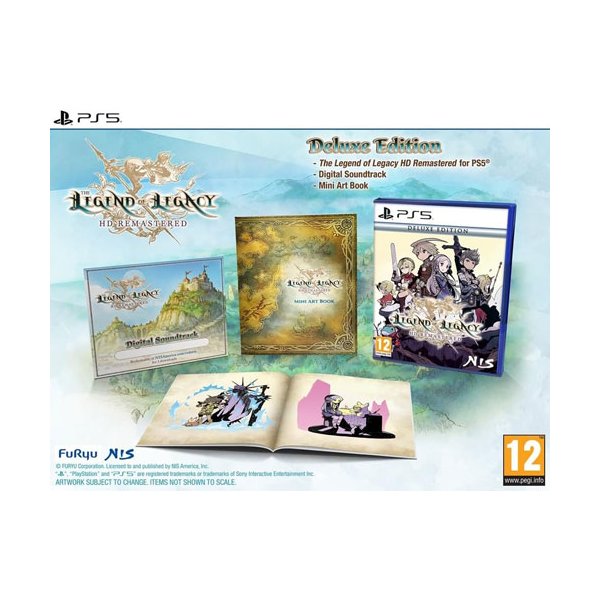 Legend of Legacy Remastered D.E.  PS-5  UK multi  Deluxe Edition - Diverse  - (SONY® PS5 / Adventure)