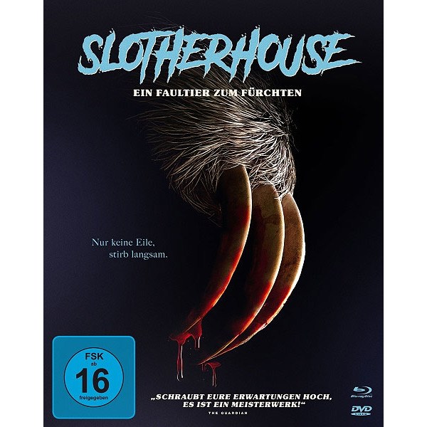 Slotherhouse - Ein Faultier zum Fürchten (BR+DVD)  Limited Mediabook Edition - Koch Media  - (Blu-ray Video / Horror/Komödie)