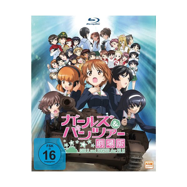 Girls und Panzer - Der Film (BR) Min: 119/DD5.1/WS -   - (Blu-ray Video / Anime)