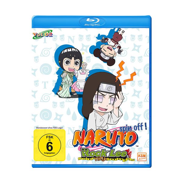 Naruto Spin-Off! Rock Lee - 1.2 (BR) Rock Lee und seine Ninja Kumpels: 14-262Disc - KSM  - (Blu-ray Video / Anime)