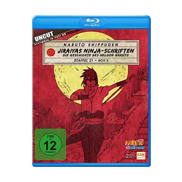 Naruto Shippuden - Staffel 21.2 (BR) Geschichte des Helden..., Ep.: 662-670 - KSM  - (Blu-ray Video / Anime)