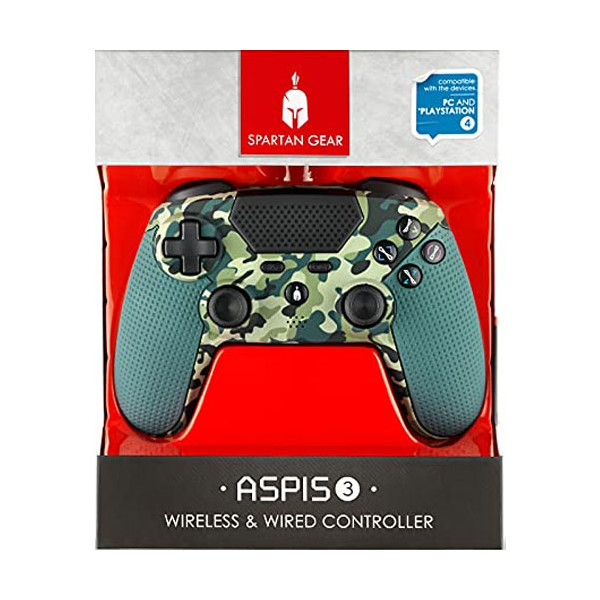 PS4 Controller Spartan Gear camo wireless + wired  APSIS 3 - Diverse  - (SONY® PS4 Hardware / Zubehör)