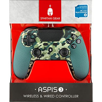 PS4 Controller Spartan Gear camo wireless + wired  APSIS...