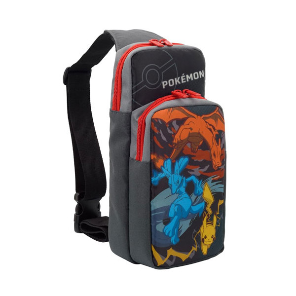 Switch Tasche Advenure Pack Pokemon  HORI  Pikachu, Lucario & Glurak -   - (Nintendo Switch Hardware / Zubehör)