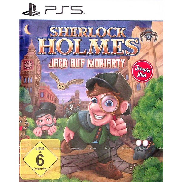 Sherlock Holmes - Jagd auf Moriarty  PS-5 -   - (SONY® PS5 / JumpN Run)