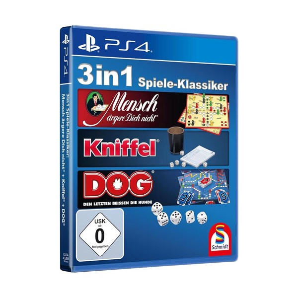 3 in1 Schmidt Spiele-Klassiker  PS-4 -   - (SONY® PS4 / Sammlung)