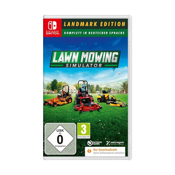 Lawn Mowing Simulator: Landmark Ed.  SWITCH CiaB  Code in a Box -   - (Nintendo Switch / Simulation)