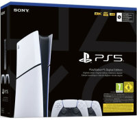 Sony PS5 Konsole SLIM  Digital + 2. Controller -  9581574...